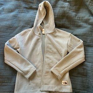 Womens north face zip up fleece size S